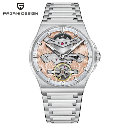 PAGANI DESIGN Automatic Mechanical  Stainless Steel Men's Watch 42mm | PD-YS028