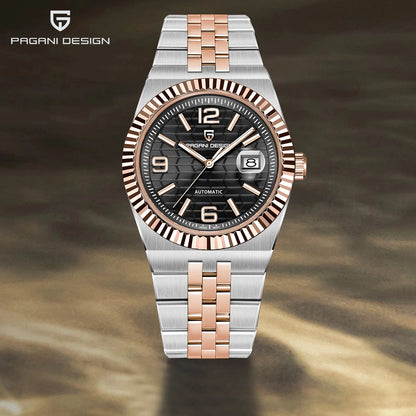 PAGANI DESIGN 3D Rhombus Dial Automatic Watch For Men 40.5mm | PD-YS027