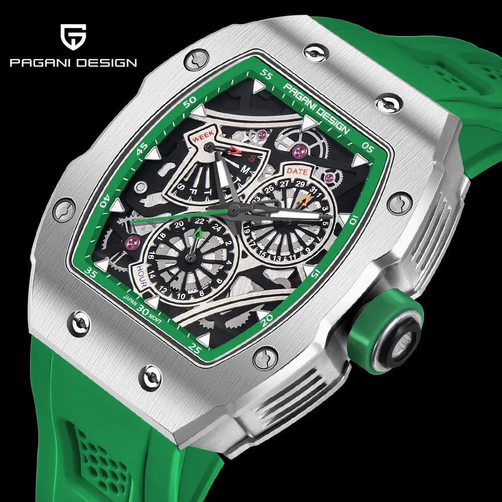 PAGANI DESIGN Tourbillon Men’s Quartz 41mm | PD-YS012