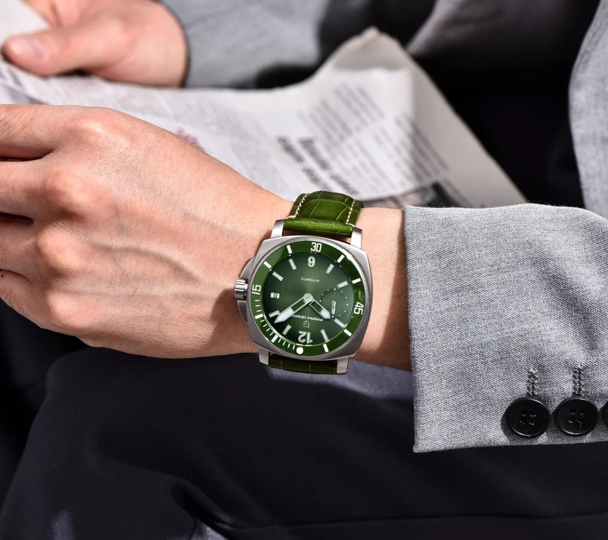 PAGANI DESIGN Date Mechanical Watches 43mm | PD-1820