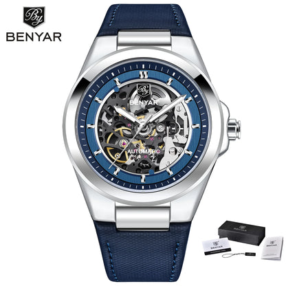 BENYAR New Skeleton Automatic Mechanical Fashion Classic Watch 42mm | BY-5207M