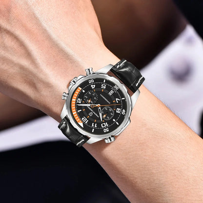 PAGANI DESIGN Quartz Waterproof Multi functional Chronograph 44mm | PD-1811
