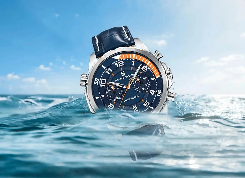 PAGANI DESIGN Quartz Waterproof Multi functional Chronograph 44mm | PD-1811
