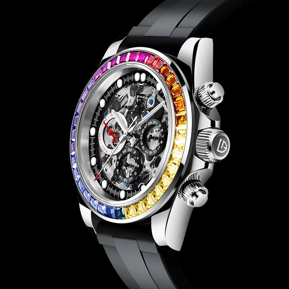 PAGANI DESIGN Men's Automatic Rainbow 40mm | PD-1653