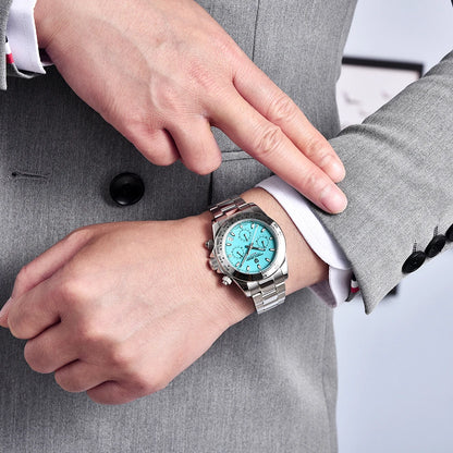 PAGANI DESIGN Stainless Steel Bezel Men Quartz 40mm | PD-1727