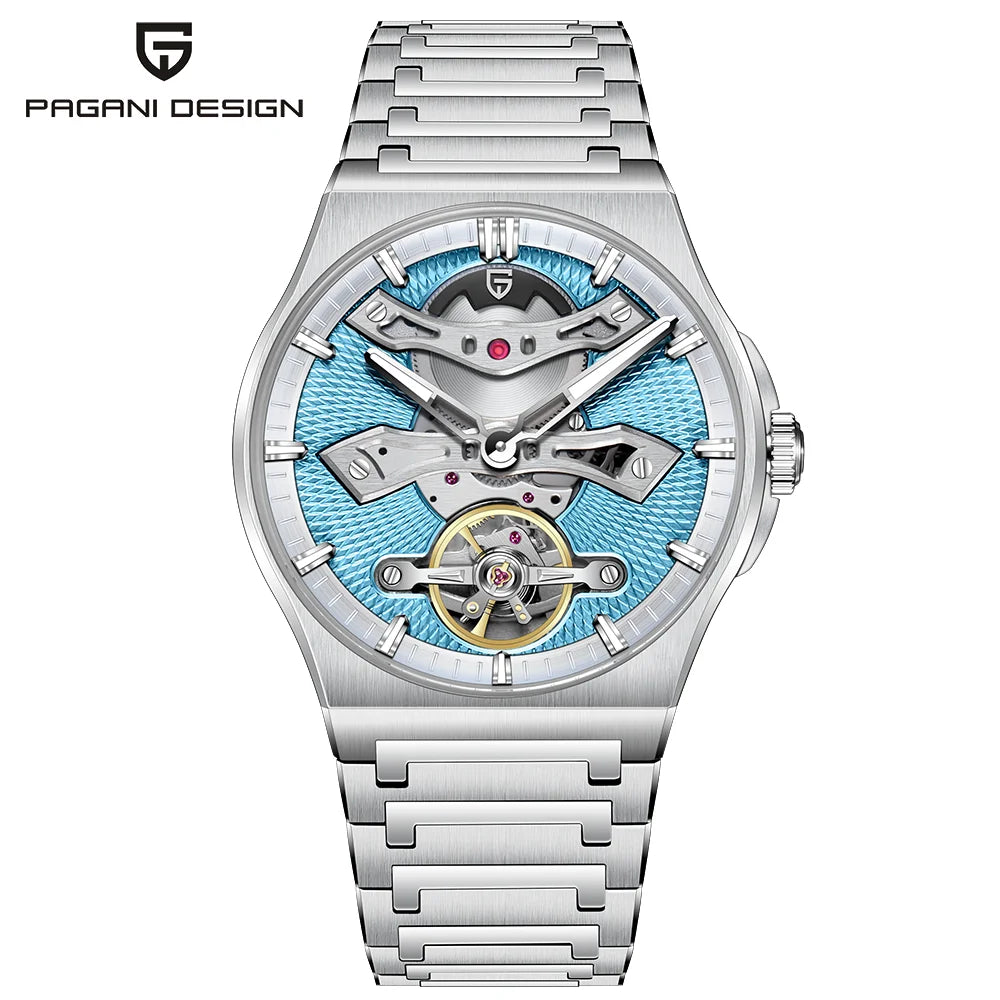 PAGANI DESIGN Automatic Mechanical  Stainless Steel Men's Watch 42mm | PD-YS028