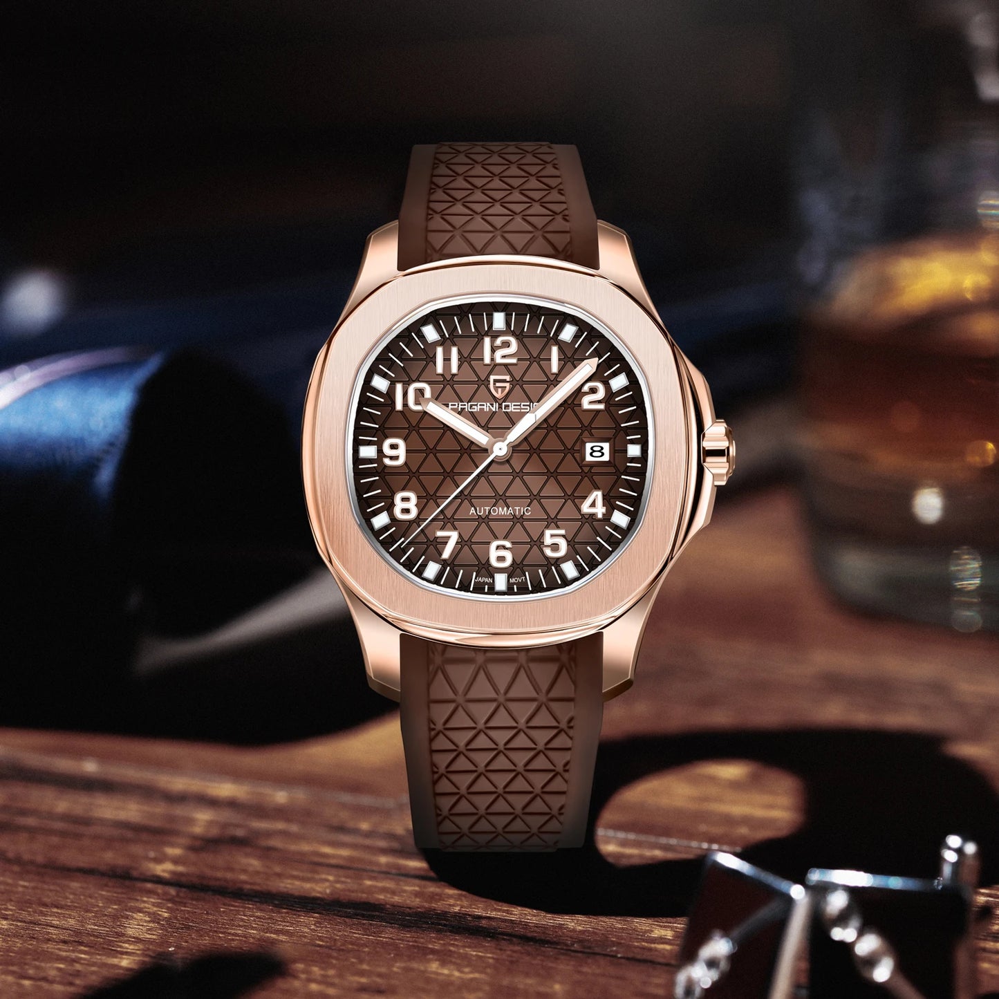 PAGANI DESIGN Men's Watches Automatic Luxury Mechanical 41mm | PD-YS031