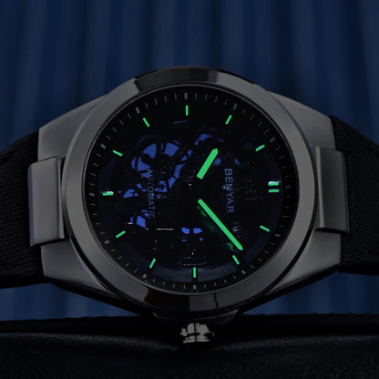 BENYAR New Skeleton Automatic Mechanical Fashion Classic Watch 42mm | BY-5207M