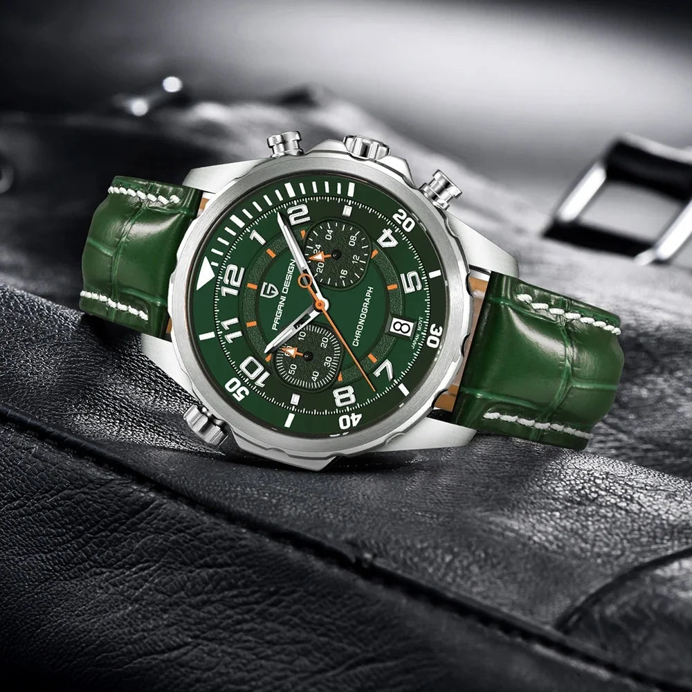 PAGANI DESIGN Quartz Waterproof Multi functional Chronograph 44mm | PD-1811