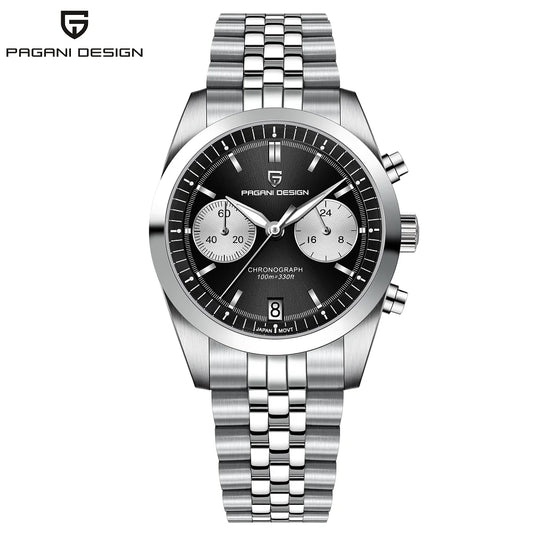 PAGANI DESIGN Pilot Men's Quartz Watches Sapphire 37.5mm | PD-1775