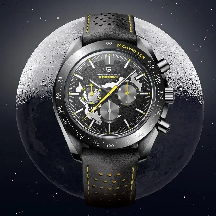 PAGANI DESIGN New Moon Dark Men's Chronograph 40mm | PD-1779