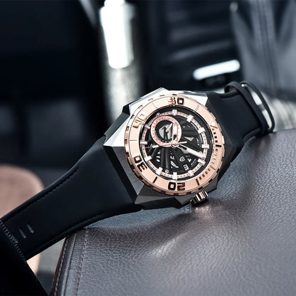 PAGANI DESIGN Men Automatic NH39 Movement Sapphire Watch 47.5mm | PD-YS007