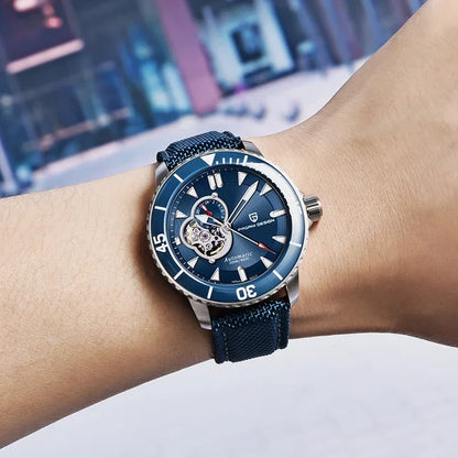 PAGANI DESIGN Men Automatic Watches Luxury Bezel NH39A 44mm | PD-1674
