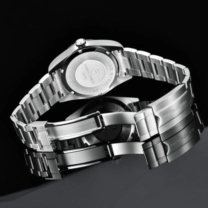 PAGANI DESIGN Palm Leaf Dial Calendar Mechanical Man Watch 40mm | PD-1715