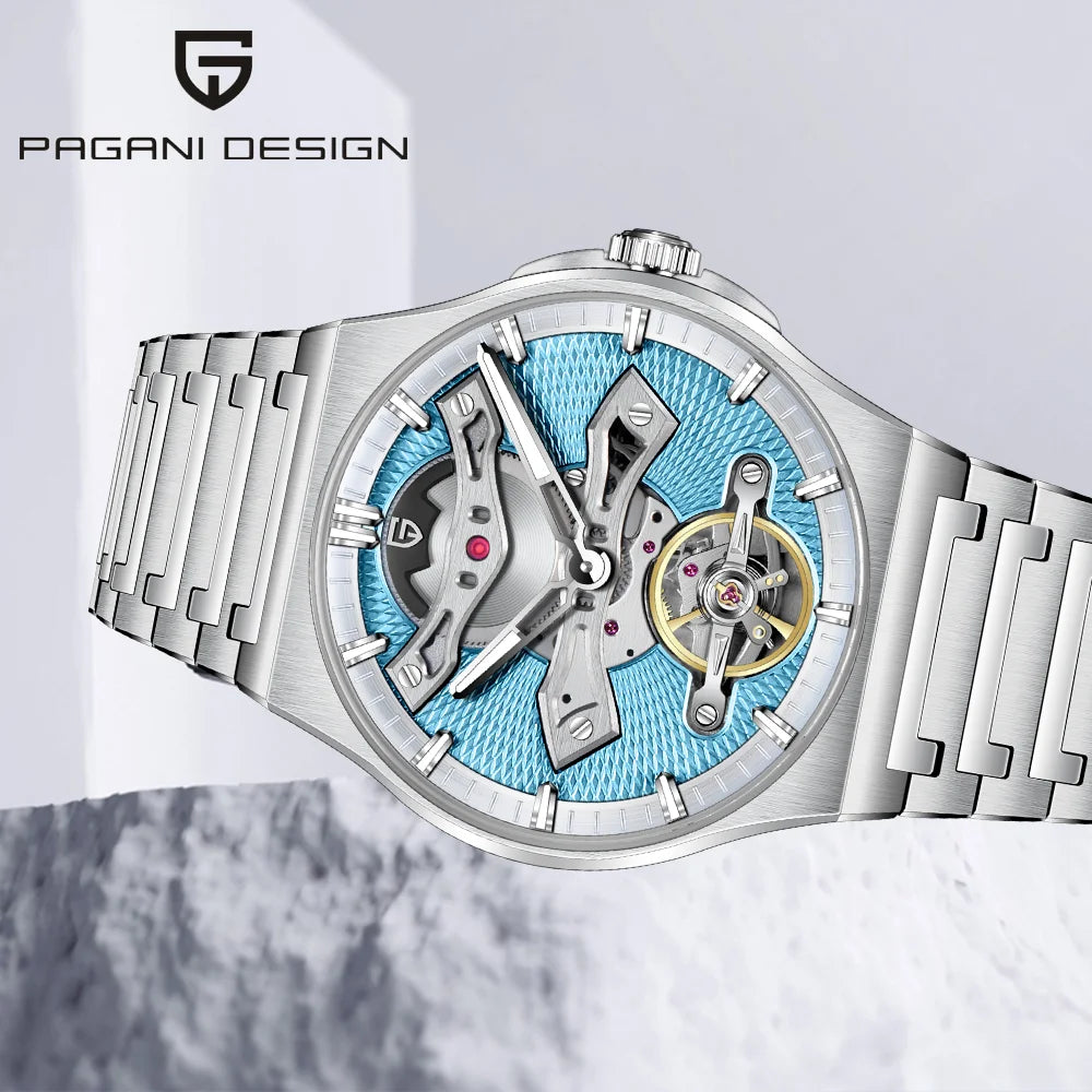 PAGANI DESIGN Automatic Mechanical  Stainless Steel Men's Watch 42mm | PD-YS028