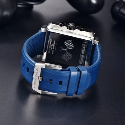 PAGANI DESIGN Watches Men Original Rectangles 42mm | PD-1725