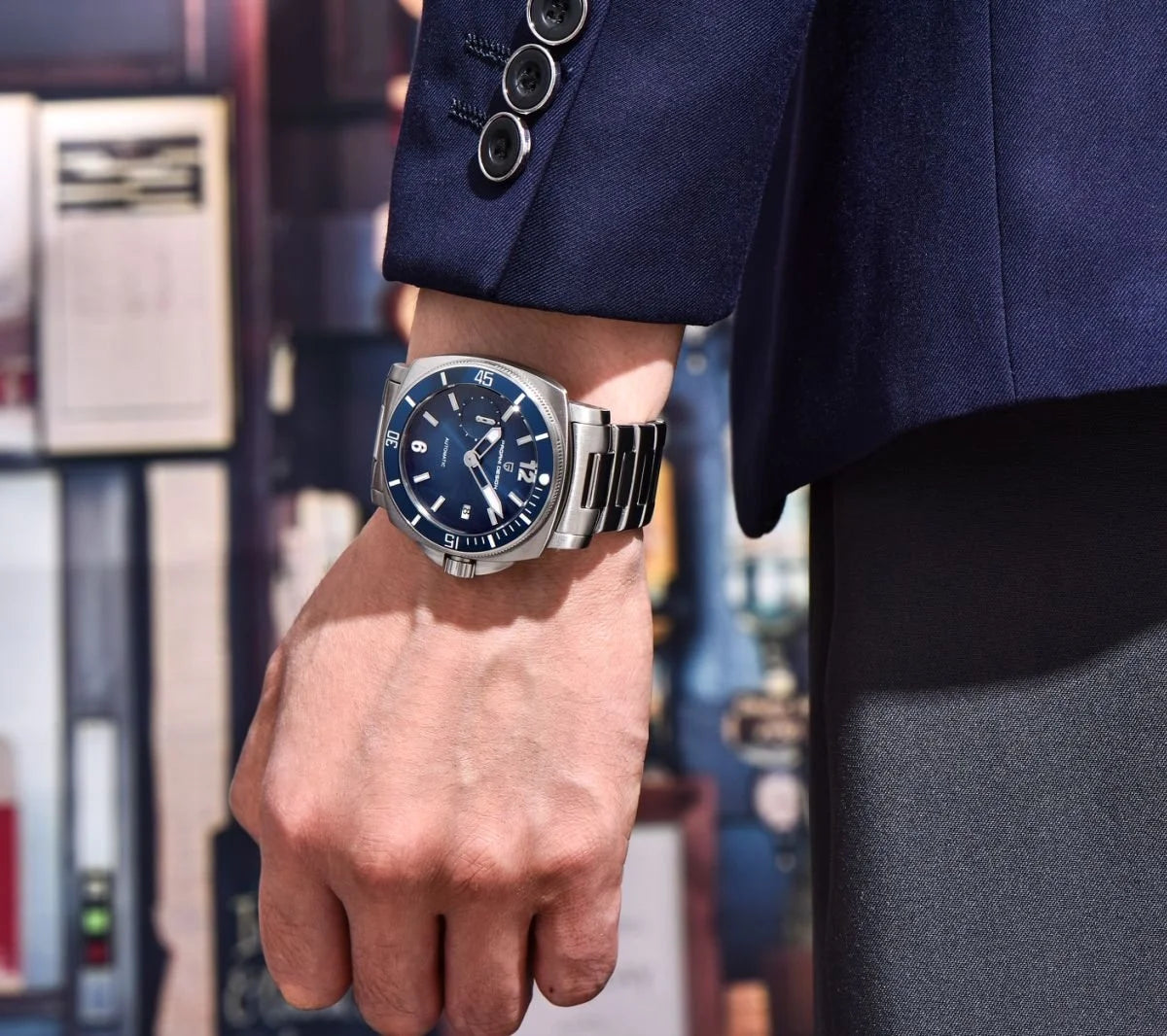 PAGANI DESIGN Date Mechanical Watches 43mm | PD-1820