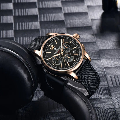 PAGANI DESIGN Men's Chronograph Quartz Business Watch 41mm | PD-YS008