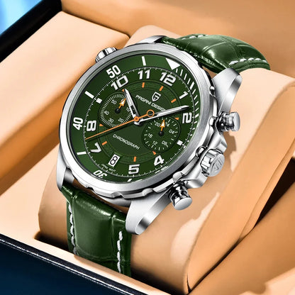 PAGANI DESIGN Quartz Waterproof Multi functional Chronograph 44mm | PD-1811