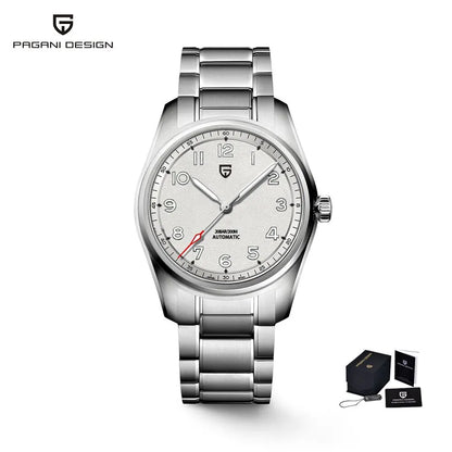 PAGANI DESIGN Men's Pilot Automatic Mechanical Watch Nh35A 38mm | PD-1717
