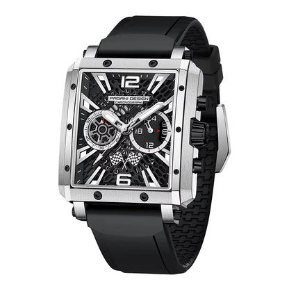 PAGANI DESIGN Watches Men Original Rectangles 42mm | PD-1725