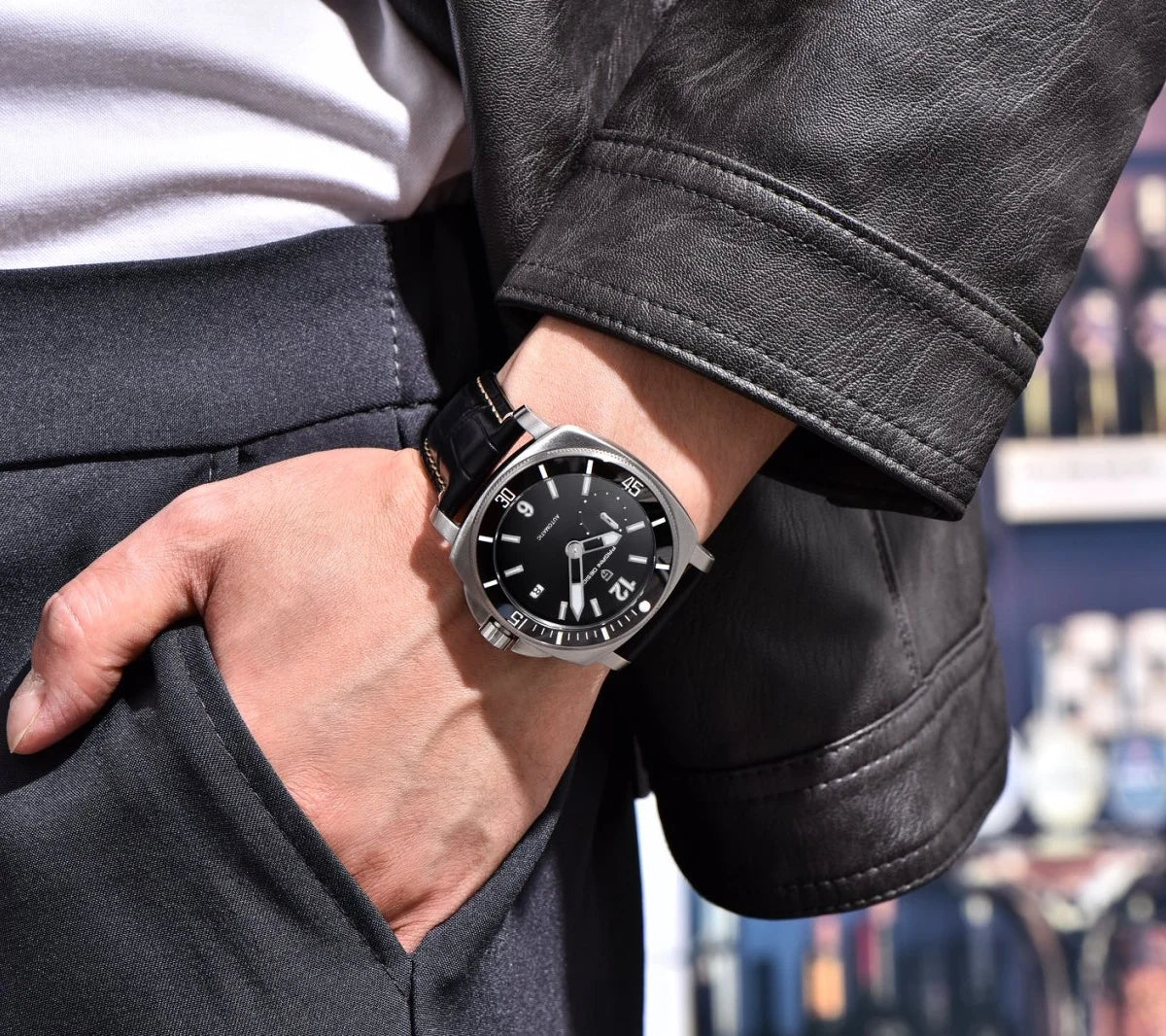 PAGANI DESIGN Date Mechanical Watches 43mm | PD-1820