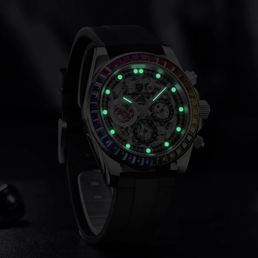 PAGANI DESIGN Men's Automatic Rainbow 40mm | PD-1653