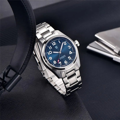 PAGANI DESIGN Men's Pilot Automatic Mechanical Watch Nh35A 38mm | PD-1717