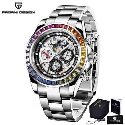 PAGANI DESIGN Men's Automatic Rainbow 40mm | PD-1653