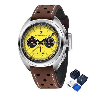 PAGANI DESIGN Men's Luxury Quartz Watch 39mm | PD-1782